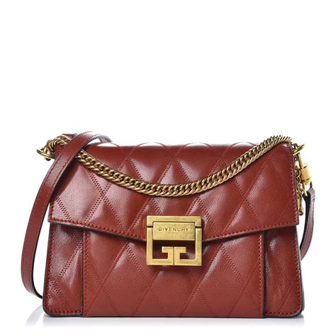 givenchy small gv3 shoulder bag|GIVENCHY Goatskin Small GV3 Shoulder Bag Chestnut.